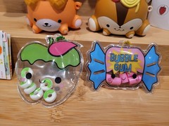 Smooshy Mushy Stress Toy Bunny Plush Num Noms Figure Plusheez Keychain Toy Lot