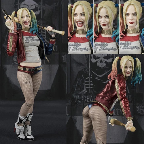 SHF Suicide Squad The Clown’s Girl Harley Quinn PVC Action Figure NEW IN BOX 6in