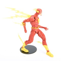 DC Multiverse The Flash 7″ Action Figure w/Lighting Strap Stand Base Gift Toys