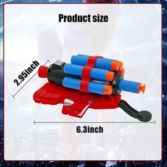 Spider Gloves Man Web Shooter Toy Spider Kids Plastic Cosplay Launcher Glove