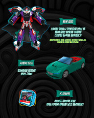 Hello Carbot The Braves Hide Wizard Transformer Robot Car Cube Figure Toy