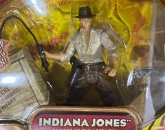 Indiana Jones Raiders of the Lost Ark Figure w Whip Cracking Action NEW 2008