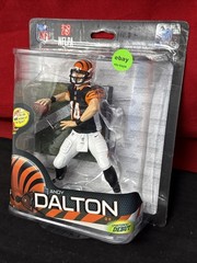 McFarlane NFL Andy Dalton Cincinnati Bengals Home Jersey Series 32 Figure New