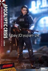 1/12 Brotoys LR006 Doomsday Crisis RPD Police Officer Suit Clay Neil Figure