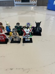 Lot Of 22 Custom Lego Minifigures Adventure Time Marvel DC Alien Predator