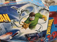 VTG ‘06 Spider-Man Doc Ock Tentacles Webzooka STUNT Marvel Play Set Open Box NOS