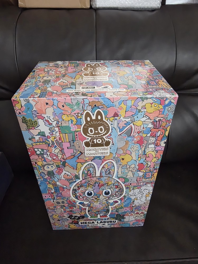 MEGA LABUBU 400% 10th TENTH ANNIVERSARY Sealed Authentic US Seller