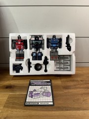 Reflector Complete W/ Shipper BOX & Manual 1985 Vintage G1 Transformers Figures