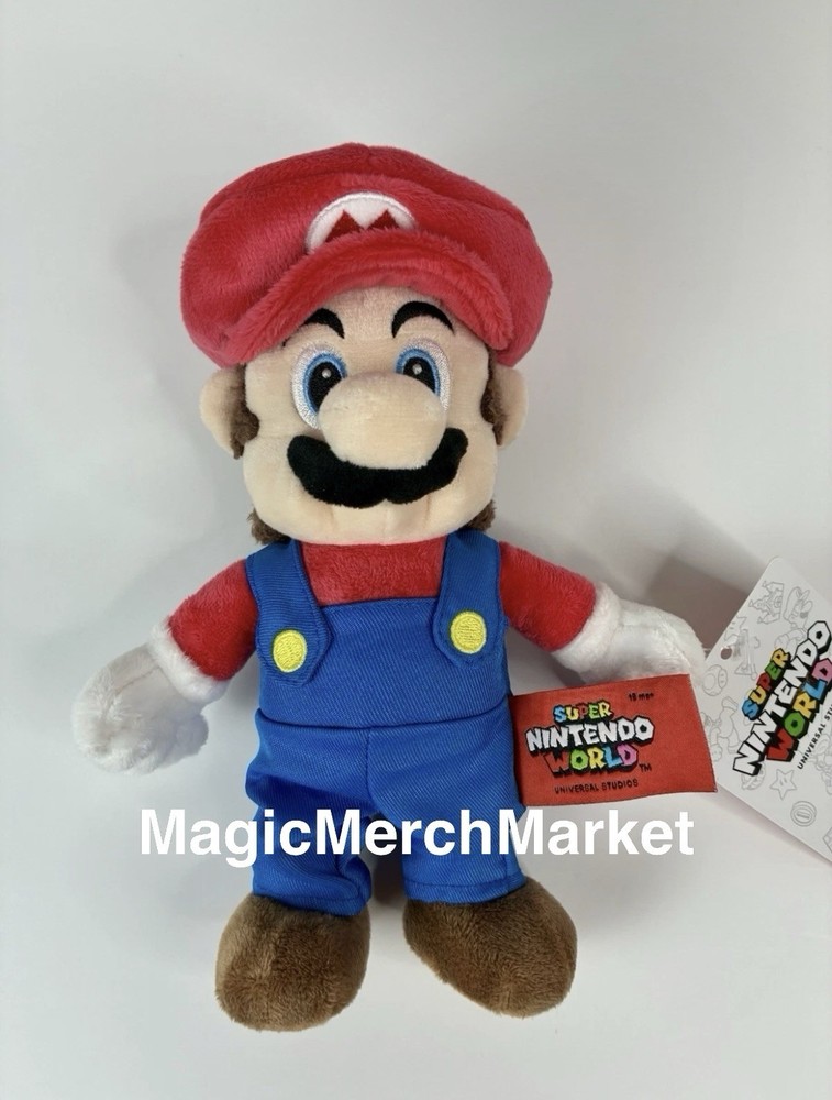 Universal Studios Epic Universe Super Nintendo World 9in Mario Plush