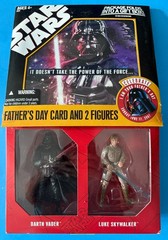 STAR WARS 30TH LUKE SKYWALKER & DARTH VADER FATHER’S DAY 2 PACK