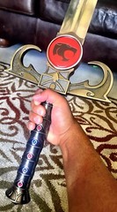 48” ThunderCats Sword Of Omen Lion O Sword W Sheath New Mold Detailed Version