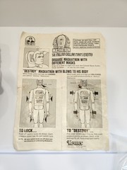 Vintage: MASKATRON ROBOT” Kenner Action Figure( Six Million Dollar Man series)