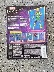 Marvel Legends Electro Francine Frye Spider-man Retro Cardback