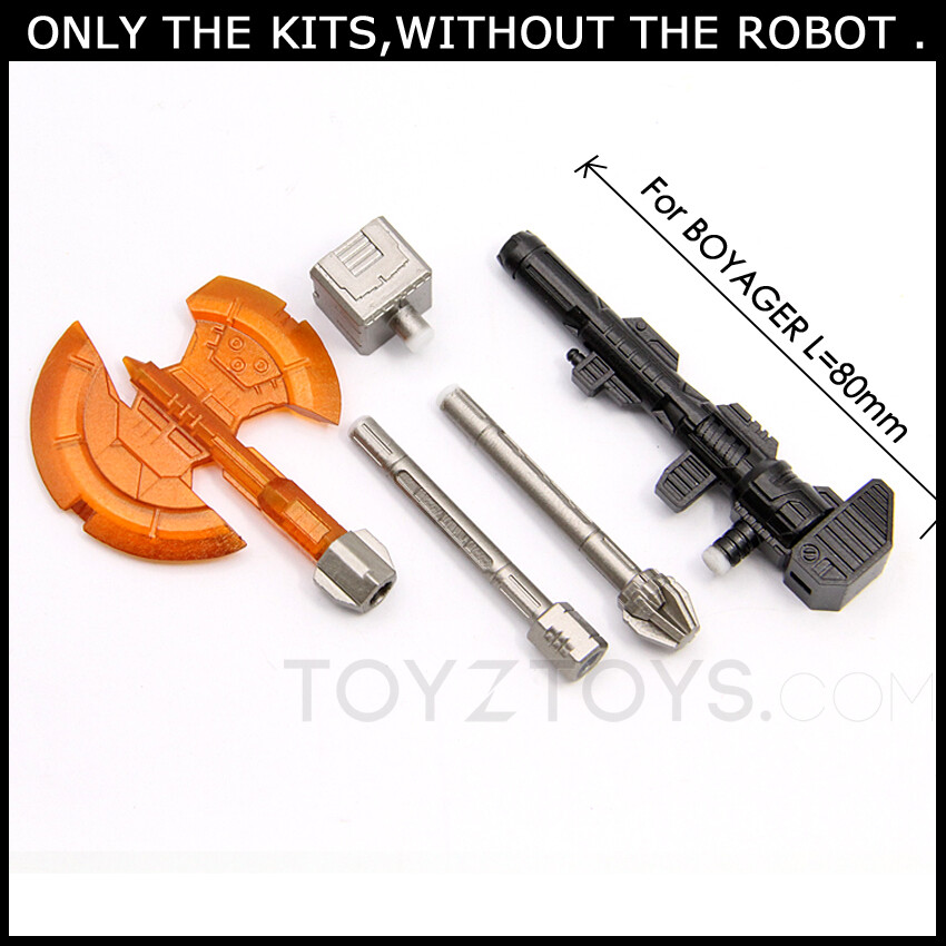 Matrix Workshop M-06 Axe + Gun Weapon Upgrade Kit For SIEGE Voyage OP Prime