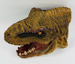 New Canna Animal Kingdom T-Rex Dinosaur Hand Puppet Realistic Rubber 8″ Head