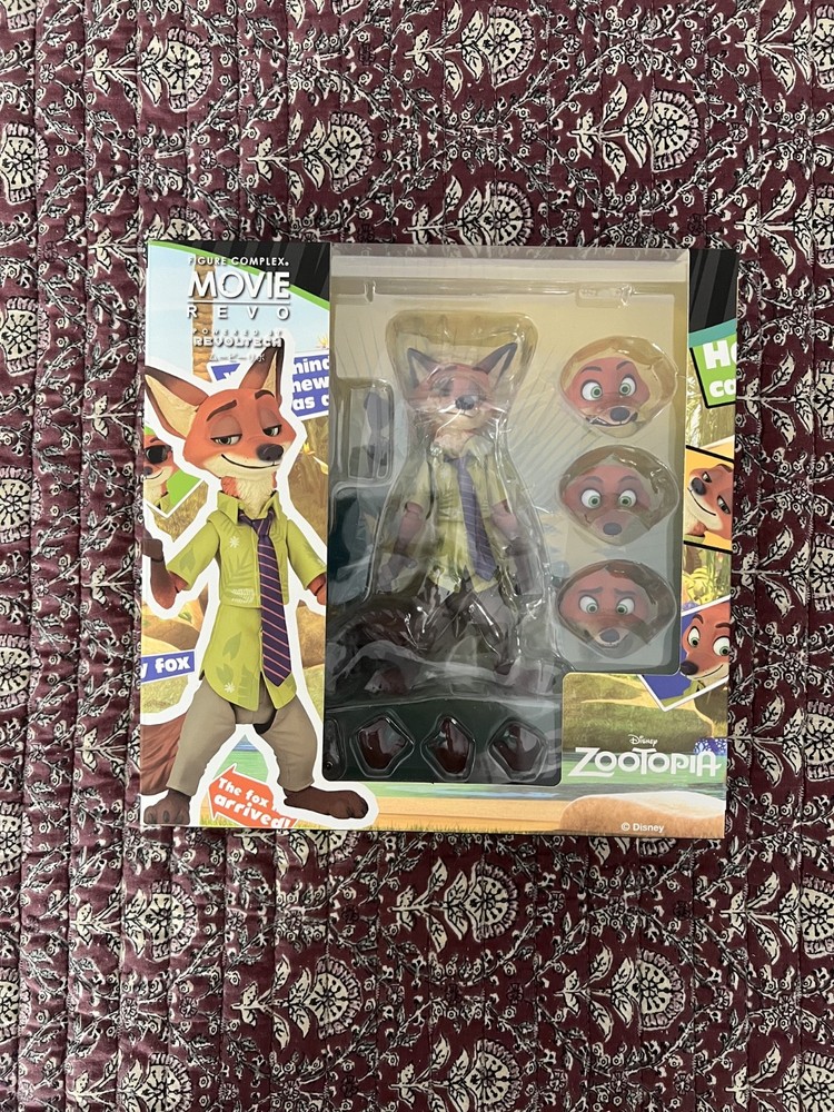 Kaiyodo Revoltech Movie Revo Series No.010 Zootopia’s Nick Wilde Figure