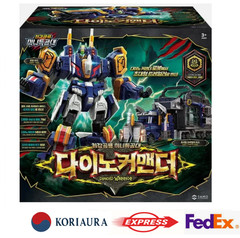 Miniforce Dinoid Warrior DINO COMMANDER Transformer Robot Trailer Toy 2025