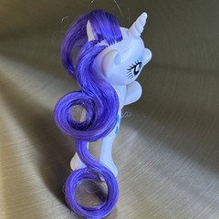My Little Pony “RARITY” (Rainbow Roadtrip 2019) Brushables G4 FIM
