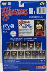 WWE Superstars LJN Series 3 ROWDY RODDY PIPER Blue Card Mattel Retro 2026