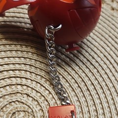 Bakugan Dragonoid Red Pyrus Drago Mega Keychain Battle Brawlers
