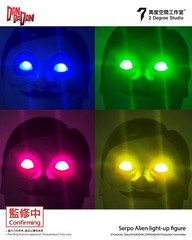 Dandadan Serpo Alien 18cm vinyl PVC figure (lights up and interchangeable arms)