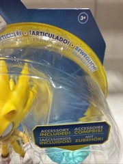 Sonic the Hedgehog – Super Sonic w/Chaos Emerald 4″ DAMAGED PACKAGE SEE PICS