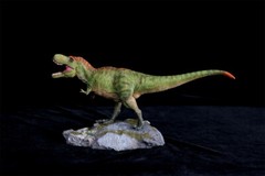 1/35 Tyrannosaurus Rex VS Therizinosaurus Dinosaur Model Animal GK Decor Figure