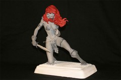 RED SONJA~STATUE~AH!~EXCLUSIVE~*DIAMOND EYES*~LE 138~DYNAMITE ENTERTAINMENT~MIB