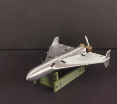 3D Printed US Military LUCAS UAV Model Non-Metal 20CM Ornament Toy Collection