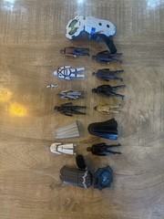 Hasbro Star Wars Force Link 2.0 & Original Lot 10 Figures, 2 Talking Wristbands