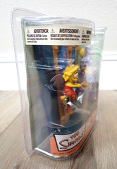 VINTAGE THE SIMPSONS THE RAVEN TREEHOUSE OF HORROR TOY SET MCFARLANE POE FIGURE
