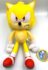 Giant SUPER SONIC Plush Toy 20 inch Tall Sonic the Hedgehog Official SEGA NWT