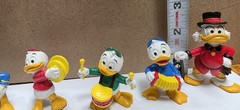 VTG DUCKTALES FIGURINES BULLY WEST GERMANY HUEY LOUIE DEWEY DONALD UNCLE SCROOG