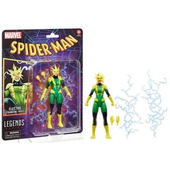 MARVEL LEGENDS SPIDER-MAN RETRO SERIES ELECTRO (FRANCINE FRYE) 6″ FIGURE HASBRO