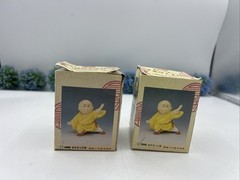 Vintage Chinese Kung Fu Martial Arts Fight Pose Figure LOT 2