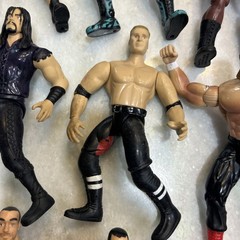 Lot Of 15 Wrestling Figures Mixed Different Years & Collections 90’s & More