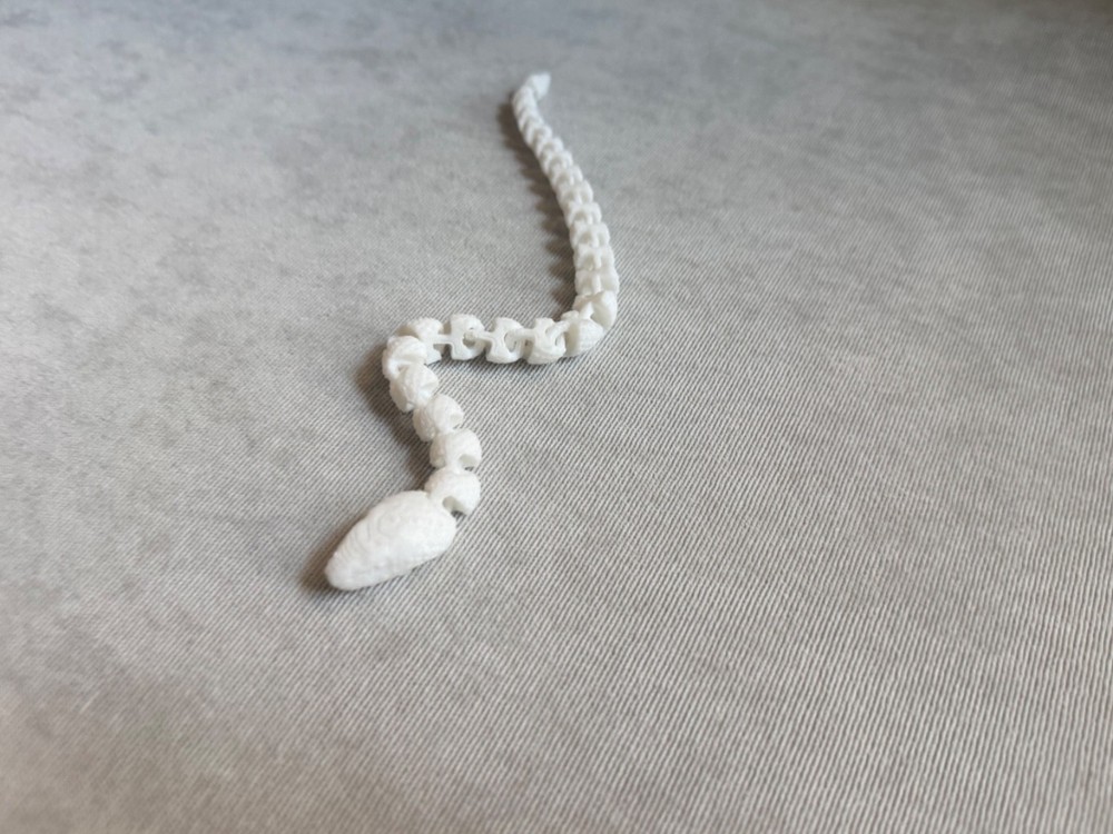 3D Printed Articulated Snake