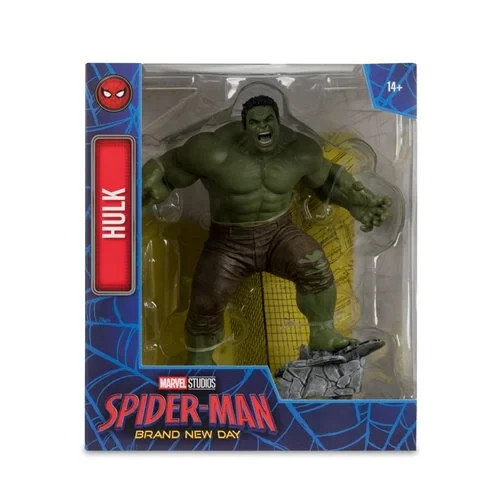 SHIPS 7/31! Marvel’s HULK 1:10 Scale Posed Figure w/ Scene by McFarlane Toys