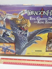 Dragonheart Evil Griffin Dragon & Rider King Einon Deluxe Set Kenner 1996 N