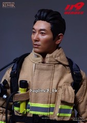KUMIK Korean Fire Fighter Ju Ji Hun 1/6 Action Figure Model Toy Collectible Gift