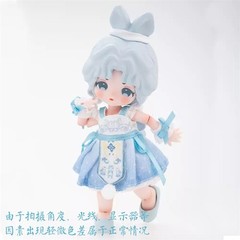 6Pcs Lucky Doll Delicious Food 14cm/5.5In Bjd Dolls Dressable Action Figure Gift