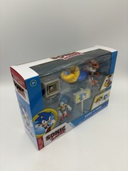 Sonic The Hedgehog Classic Jakks Pacific Sonic vs Fang 2.5″ tall Playset