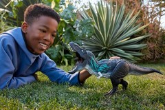 Mattel Jurassic World Muscle Madness Tyrannosaurus Rex Action Figure, T-Rex