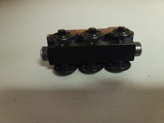 Thomas Wooden Railway Purple Culdee 2 Faces Vintage 1997 Good Condition