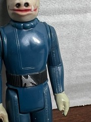VINTAGE KENNER STAR WARS 1979 BLUE SNAGGLETOOTH NO TOE DENT 100% COMPLETE