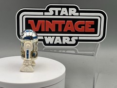 Vintage Custom Star Wars Figure R2-D2 Dagobah Sticker 3.75” Kenner