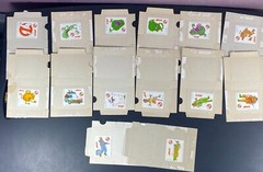 Jell O Ghostbusters Sticker Promo Boxes Advertising Lot Of 15 Vintage 1984