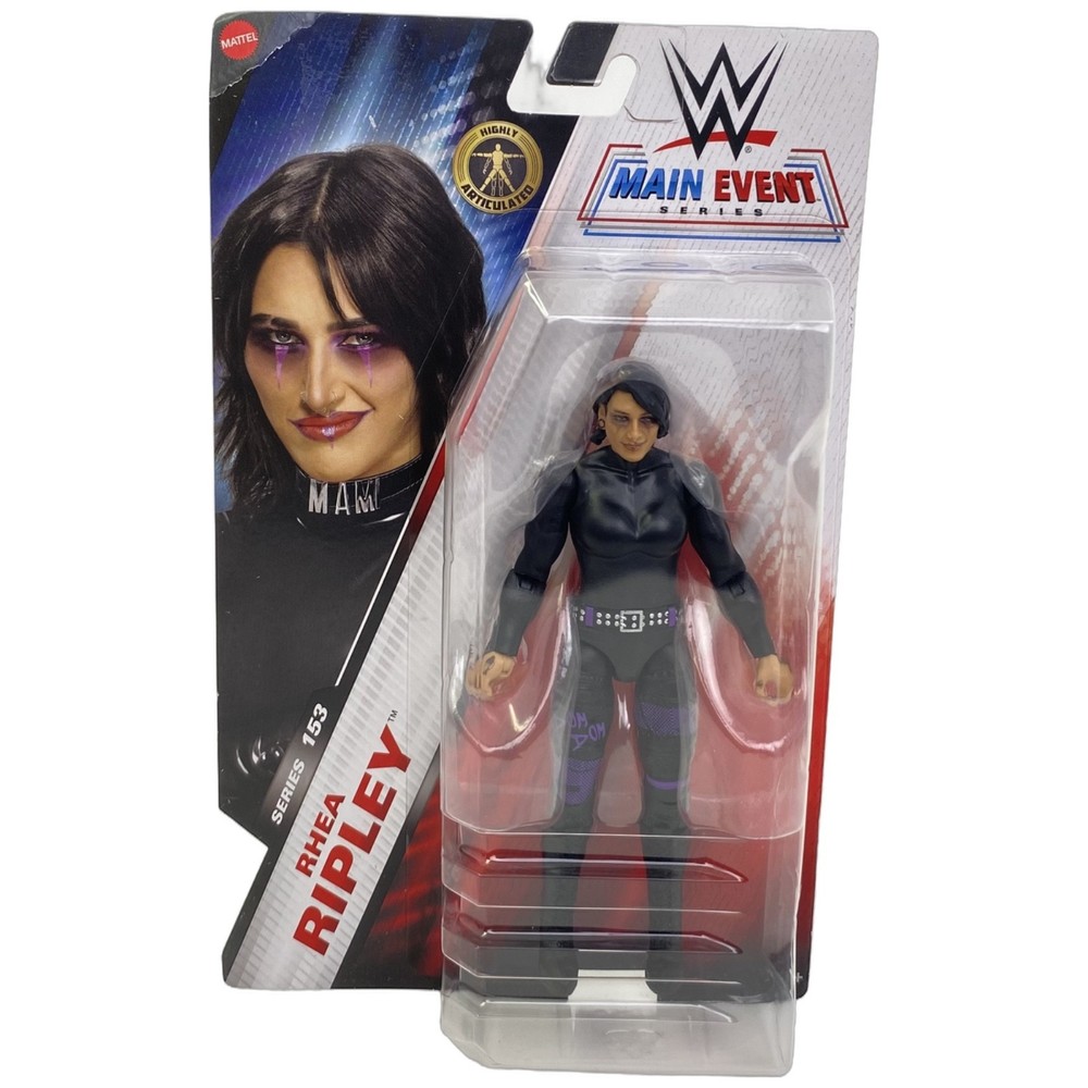 WWE Main Event Series Rhea Ripley 6″ Action Figure Mattel New Basic Series 153