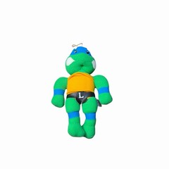 Vintage 1989 TMNT Leonardo Plush 8″ ACE Novelty Mirage Studios Ninja Turtles