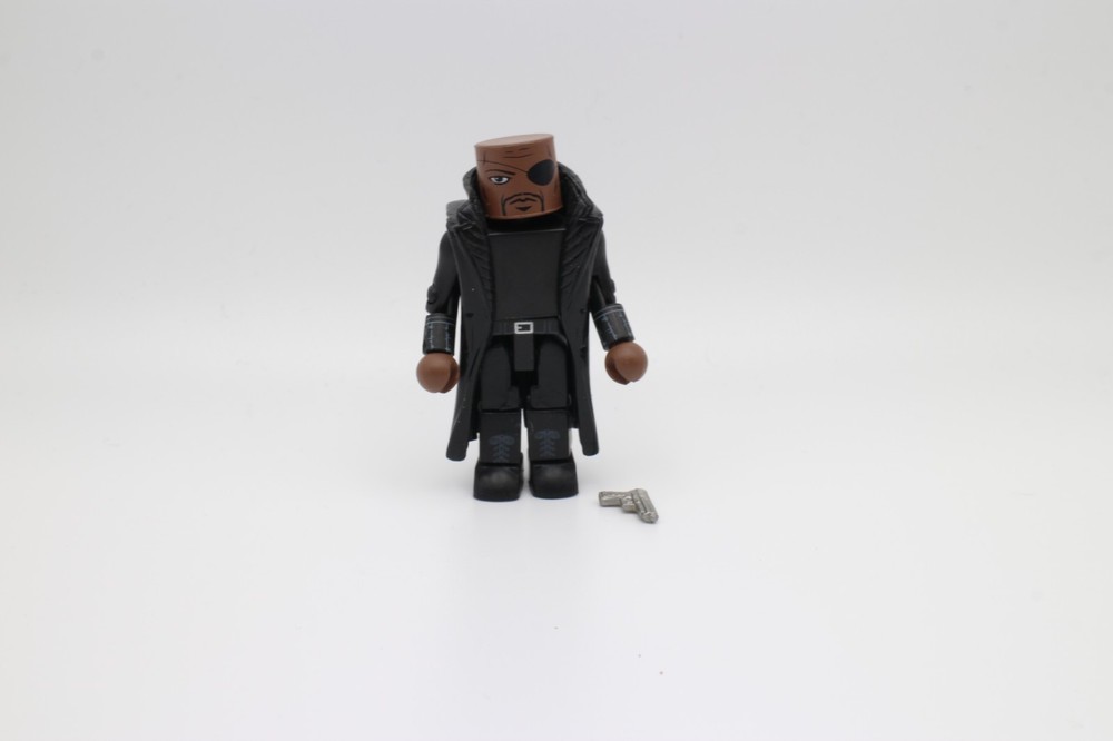 Marvel Minimates Series 45 Avengers Movie Nick Fury Samuel L Jackson Pistol
